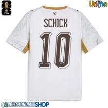 Maglie da calcio Repubblica Ceca Patrik Schick #10 Seconda Maglia Mondiali 2026  Manica Corta